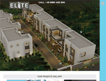 Tablet Screenshot of elitebuilderscalicut.com